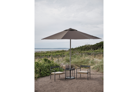 Abriola parasoll Ø270 cm charcoal black Brafab