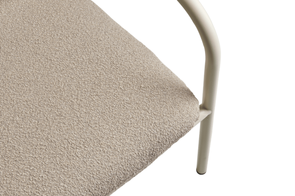 Bendt 2-sitssoffa pearl white/teddy beige Brafab