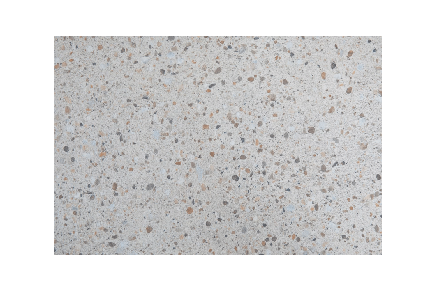 Bistro bordsskiva 125x70 cm beige/terrazzo Brafab