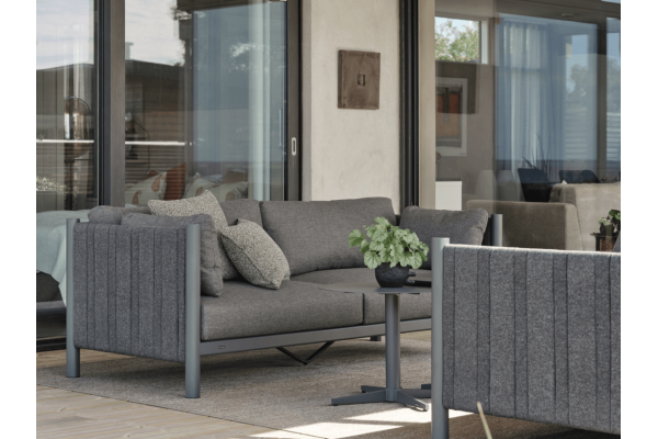 Brad 2,5 sits soffa antracit/charcoal grey Brafab