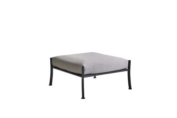 Delux ottoman black/teddy beige Brafab