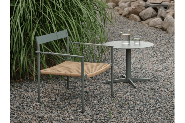 DK karmstol nordic green/natur Brafab