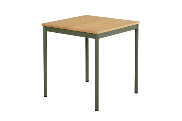 Nox cafébord 69x69x73 cm nordic green/bambu Brafab