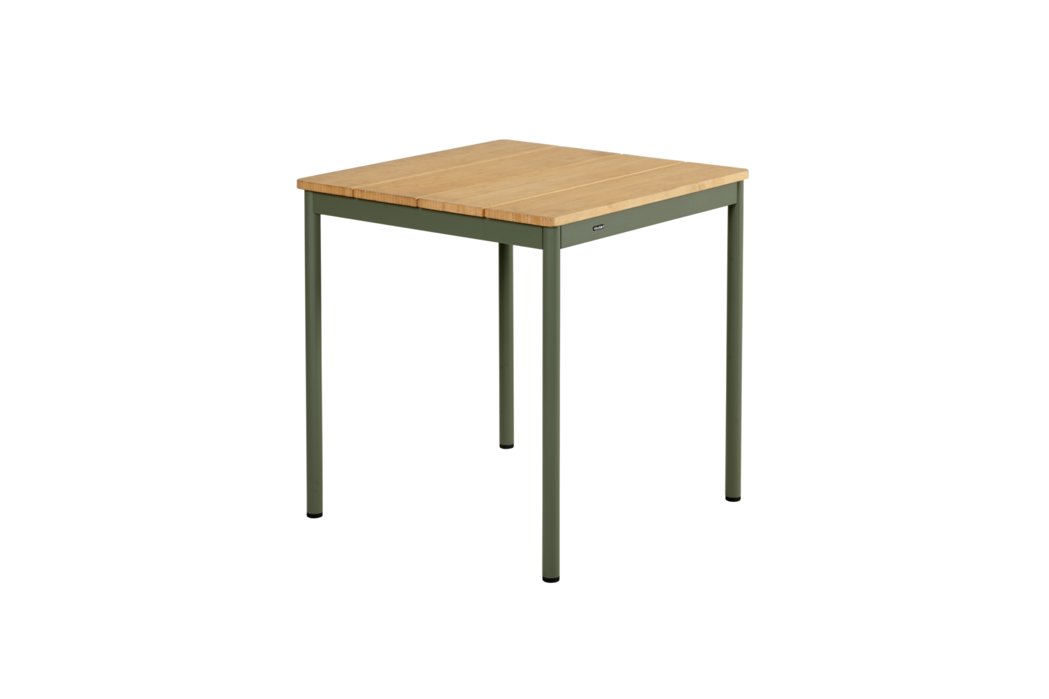 Nox cafébord 69x69x73 cm nordic green/bambu Brafab