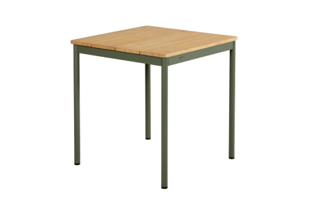 Nox cafébord 69x69x73 cm nordic green/bambu Brafab