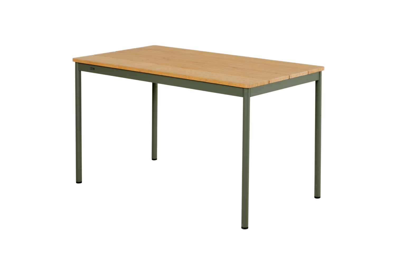 Nox cafébord 125x70x73 cm nordic green/bambu Brafab