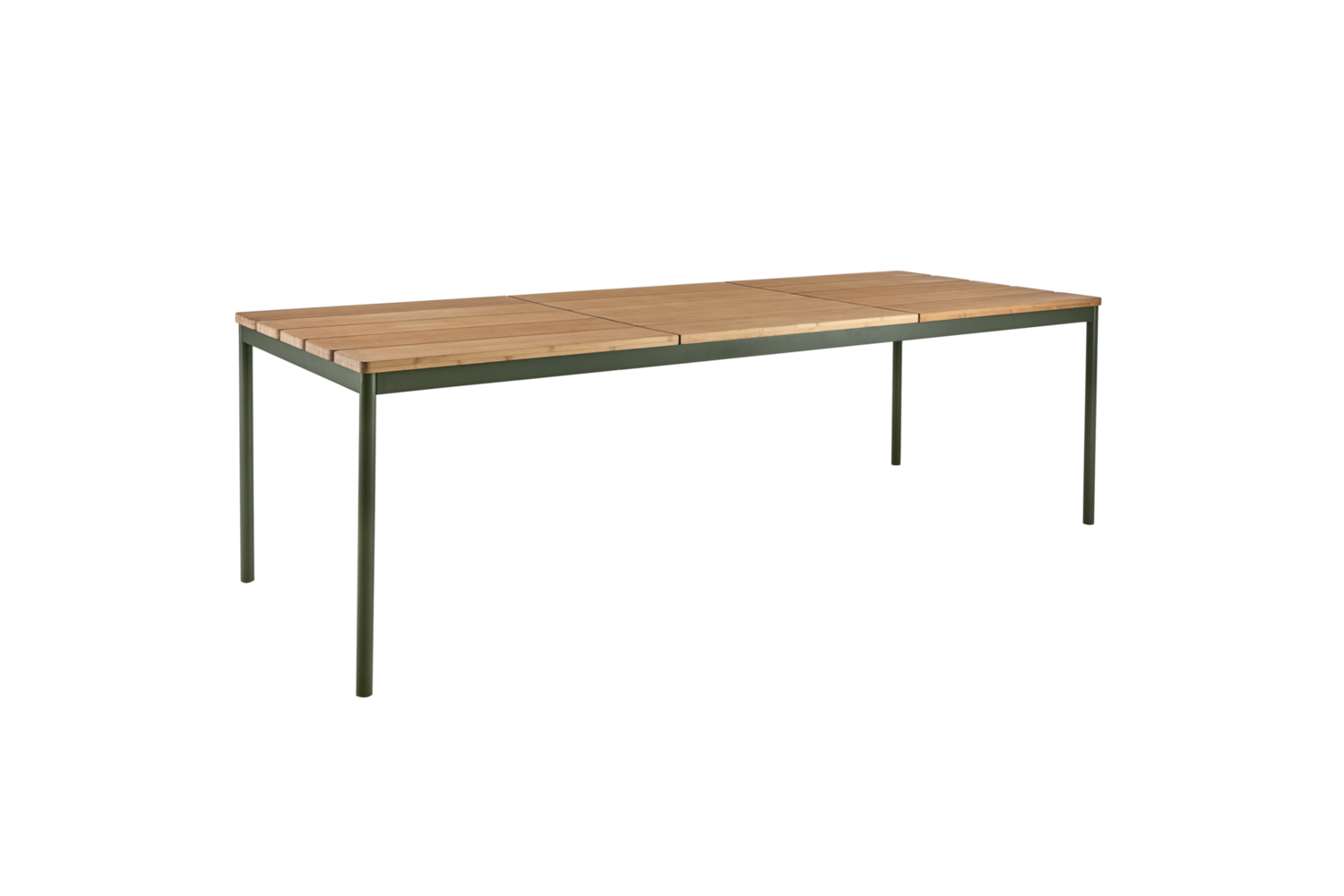 Nox matbord 238x90x73 cm nordic green/bambu Brafab