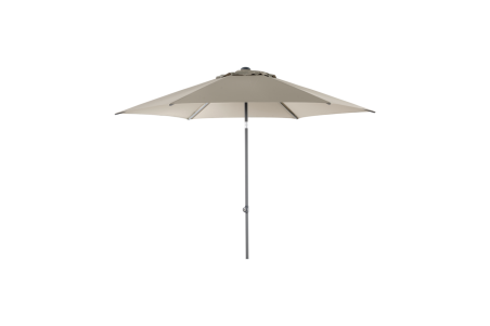 Poppi parasoll Ø300 cm taupe Brafab