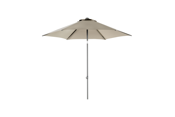 Poppi parasoll Ø250 cm taupe Brafab