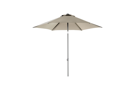 Poppi parasoll Ø250 cm taupe Brafab