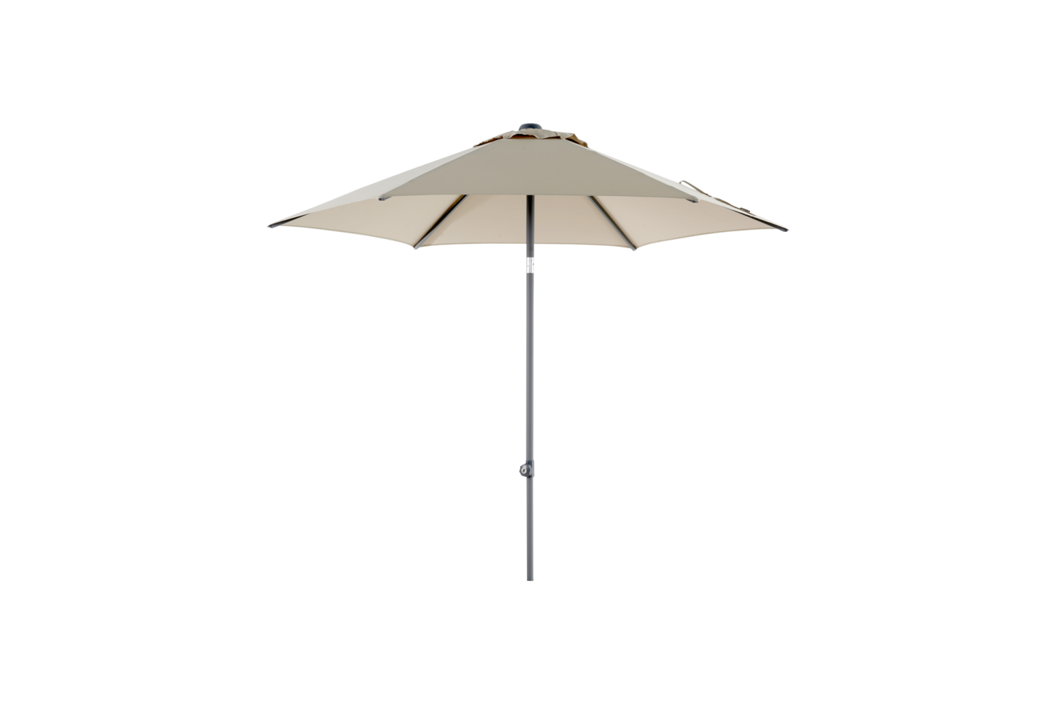 Poppi parasoll Ø250 cm champagne Brafab